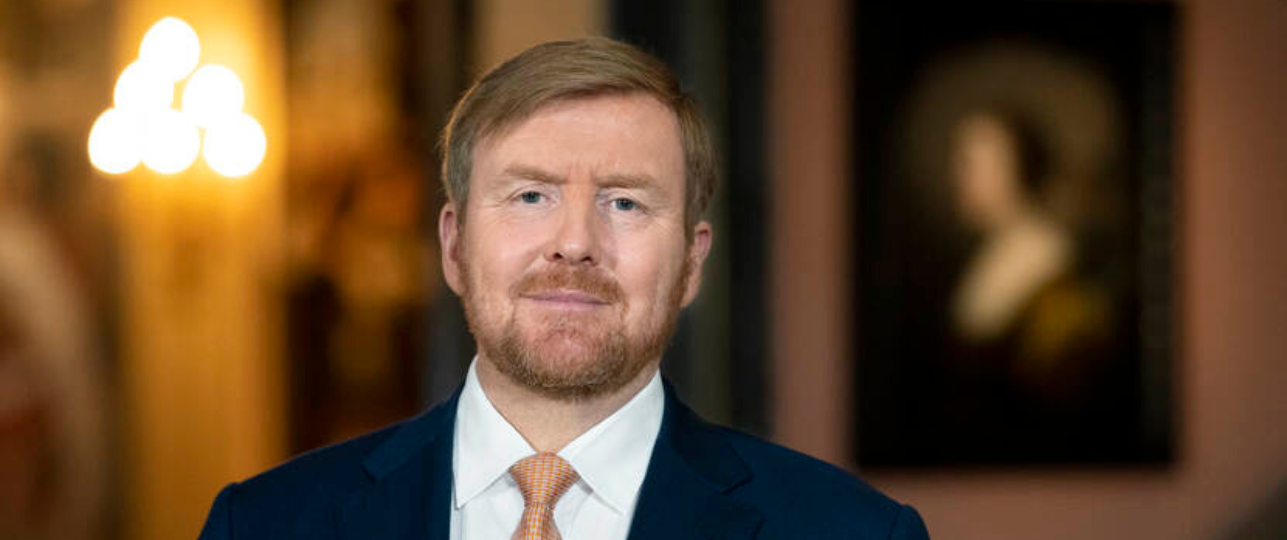 Koning bij douane Vlissingen