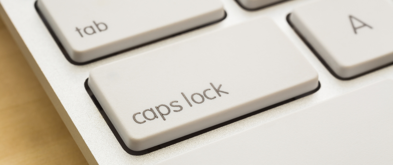 caps lock