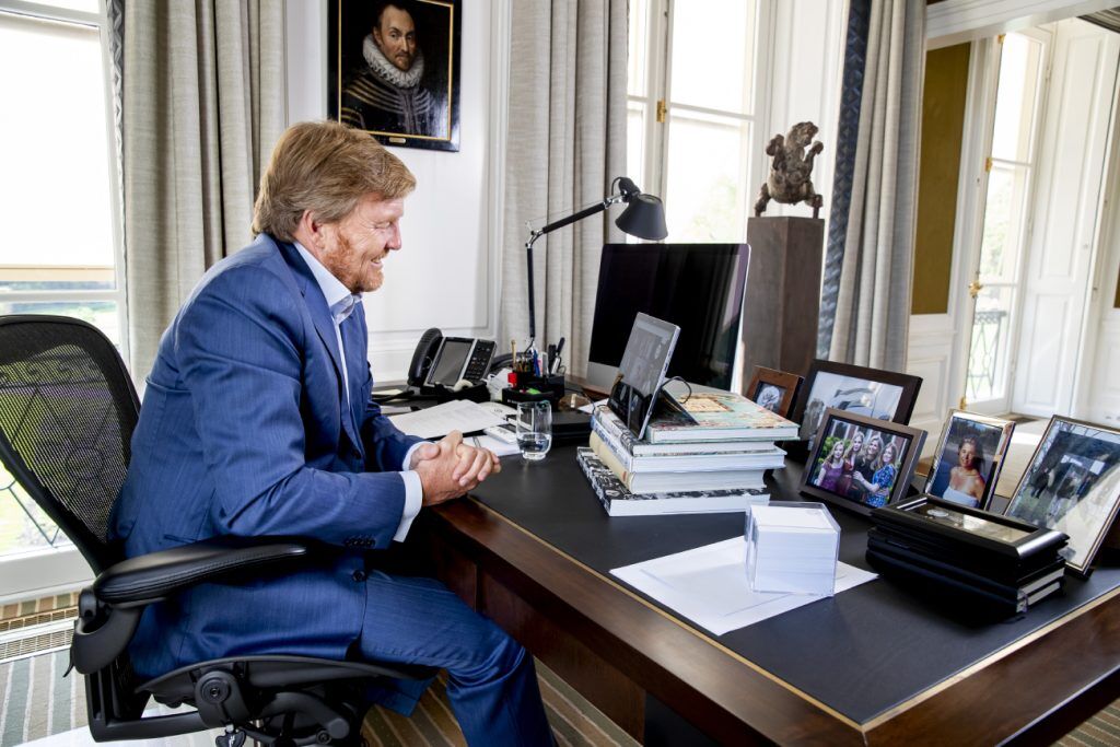 Werkkamer koning Willem Alexander