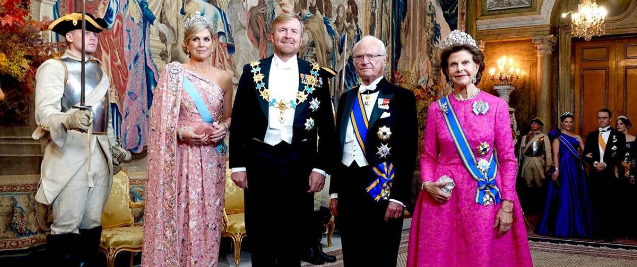 Koningin Silvia op bezoek in Nederland