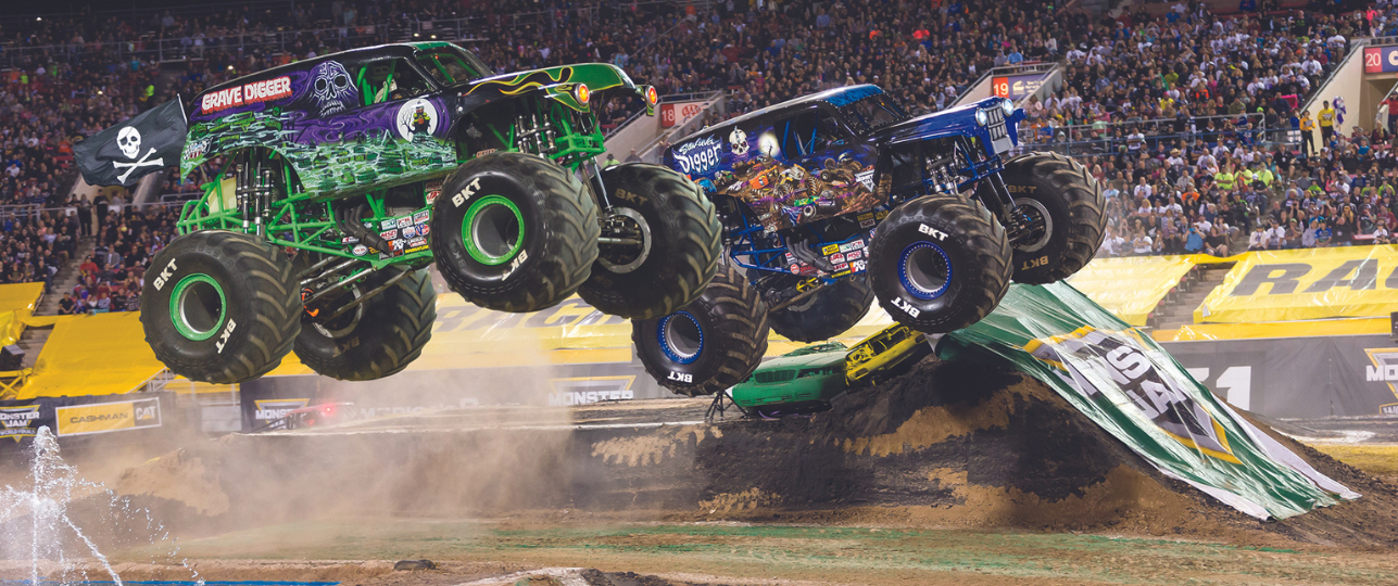 Win gratis kaarten voor Monster Jam 2024 via ONS tv