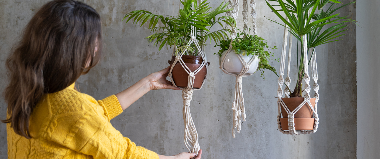 Hangplanten zonder boren