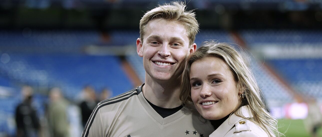 Frenkie de Jong en Mikky Kiemeney getrouwd