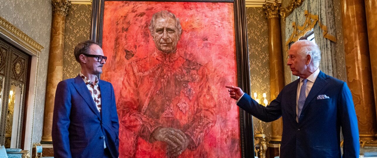 Koning Charles eerste portret