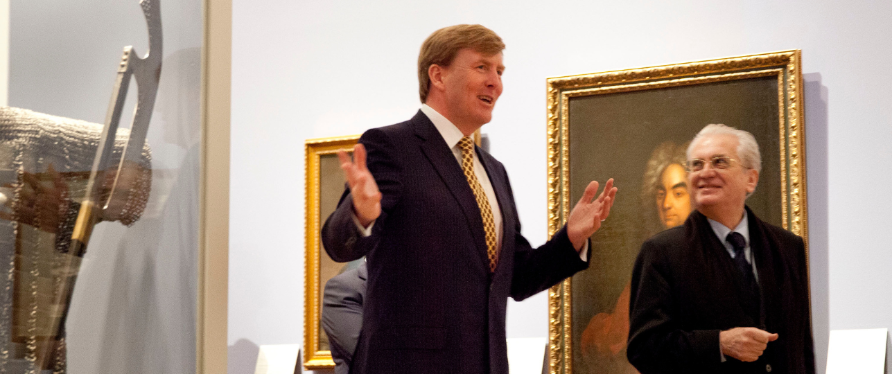 H'art Hotel Amsterdam, opening door Willem-Alexander