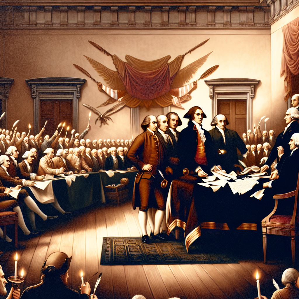 1776 Amerikaanse Onafhankelijkheidsverklaring