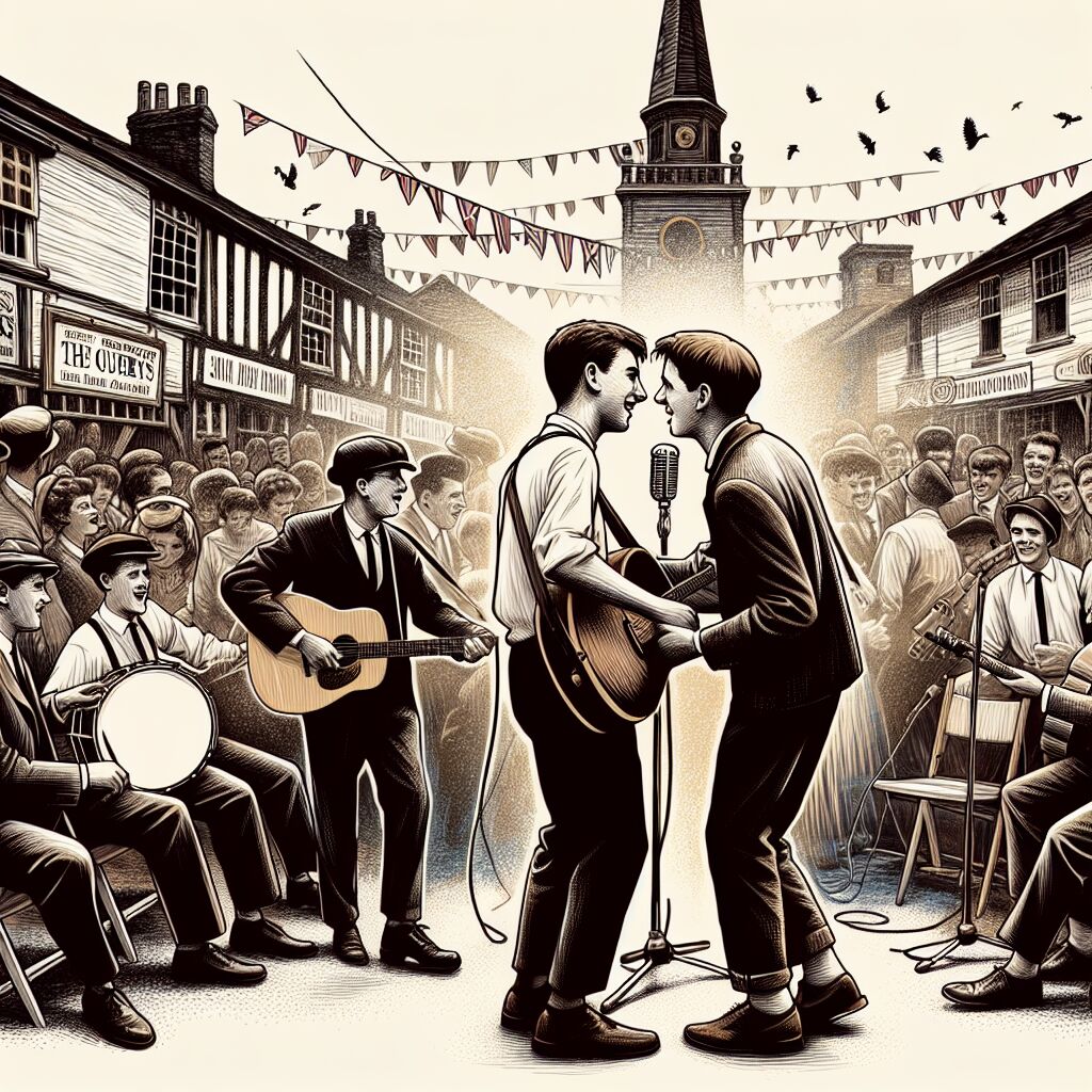 1957 Ontmoeting van Lennon en McCartney