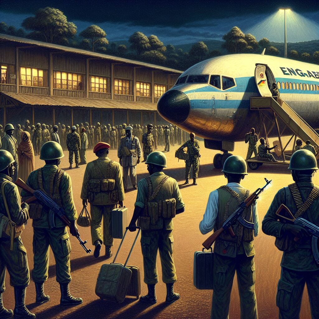 1976 - Bevrijding van gegijzelden in Entebbe