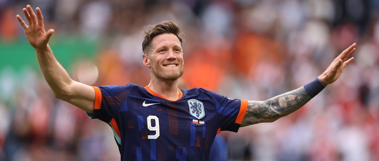 Oranjeshirts Wout Weghorst