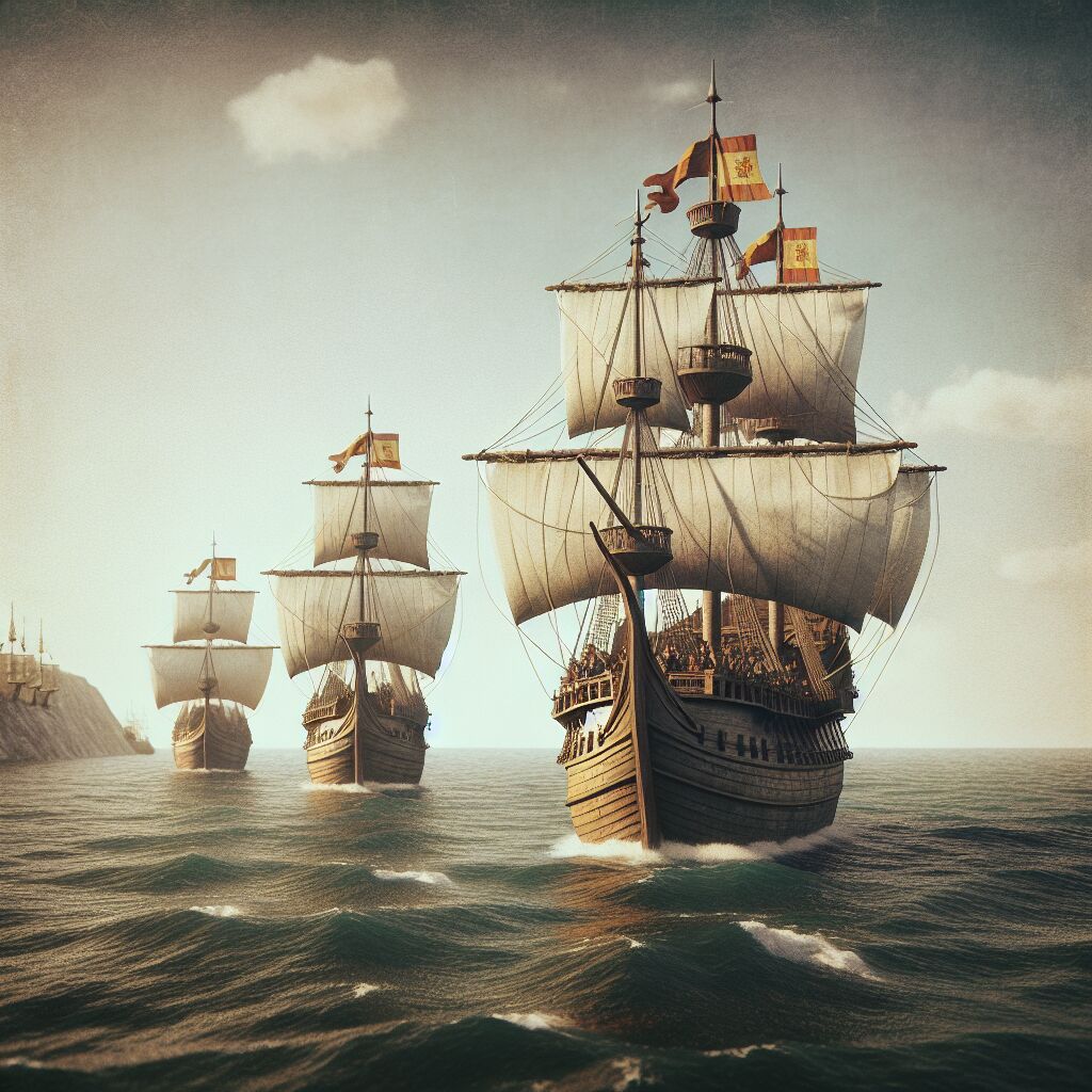 1492 - Columbus vaart uit