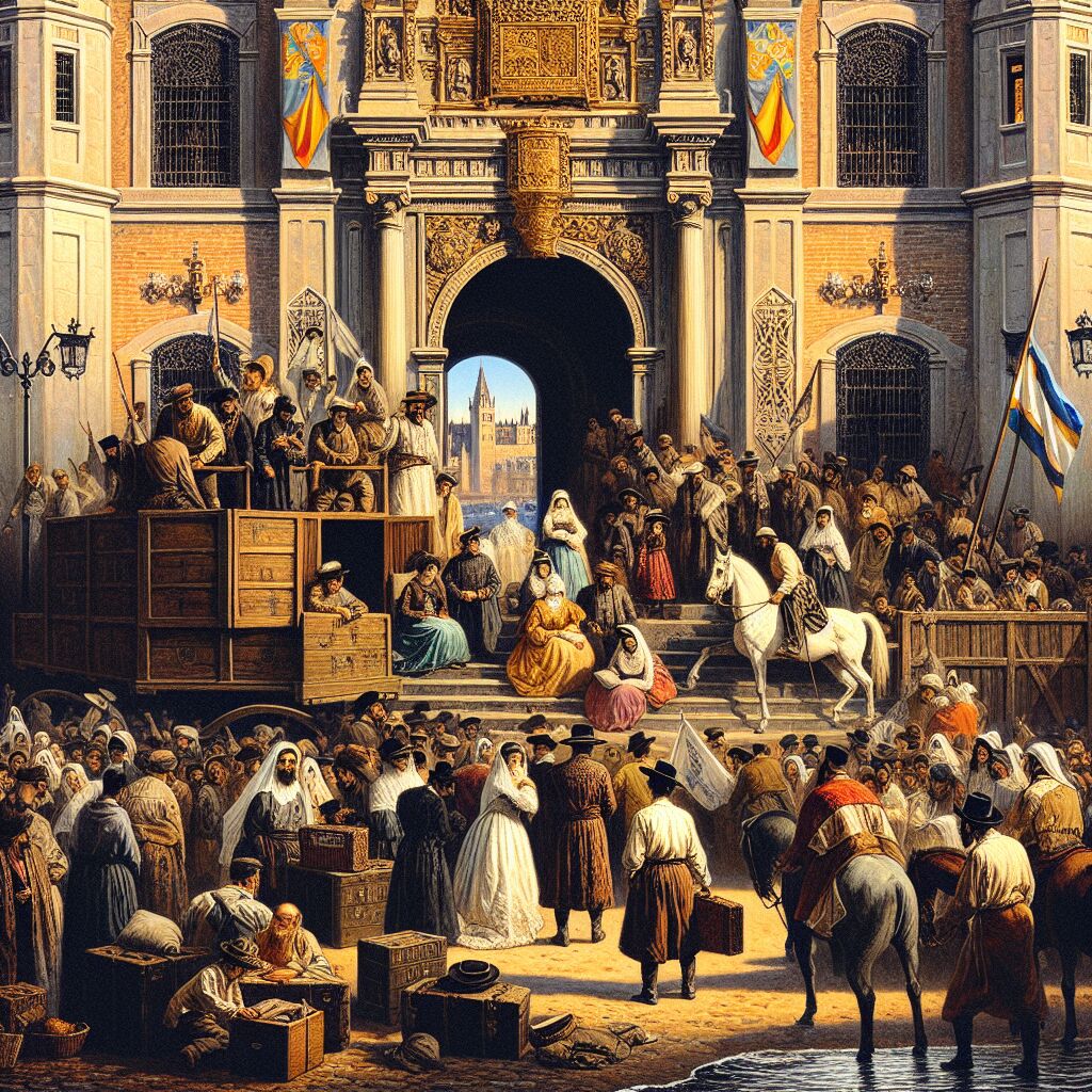 1492 - Joden worden Spanje uitgezet