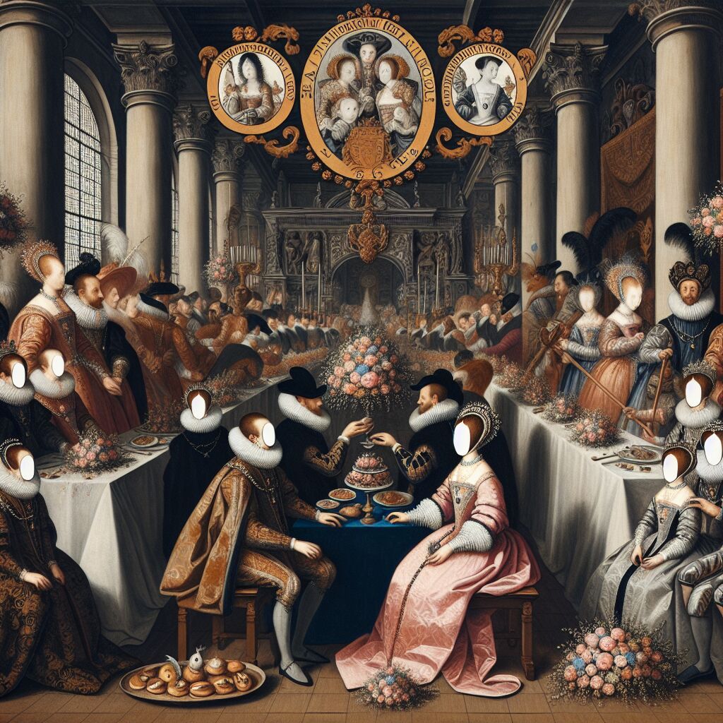 1561 - Huwelijk van Willem van Oranje en Anna van Saksen