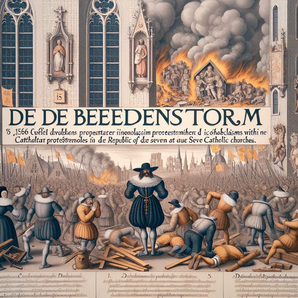 1566 - De Beeldenstorm begint