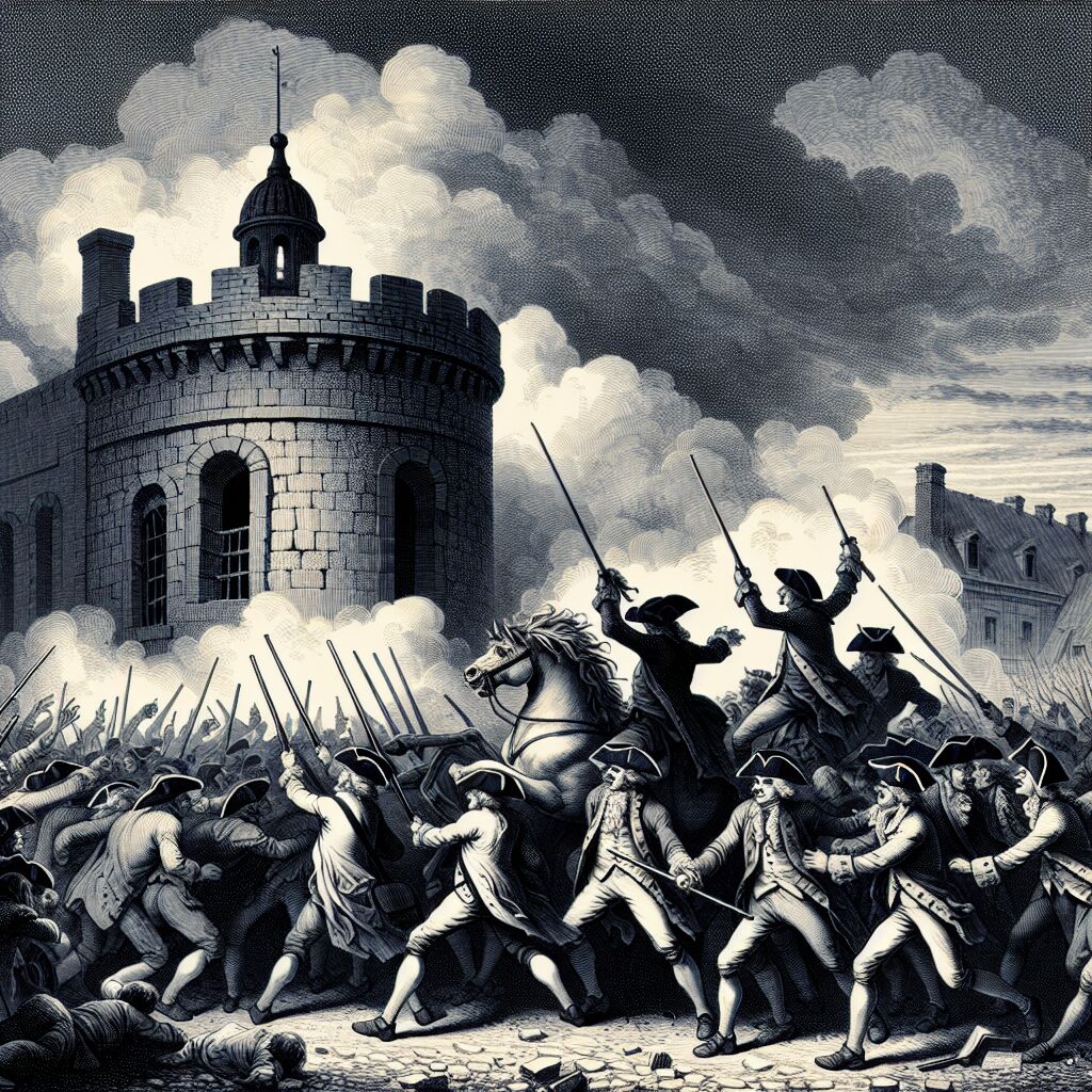 1789 De bestorming van de Bastille