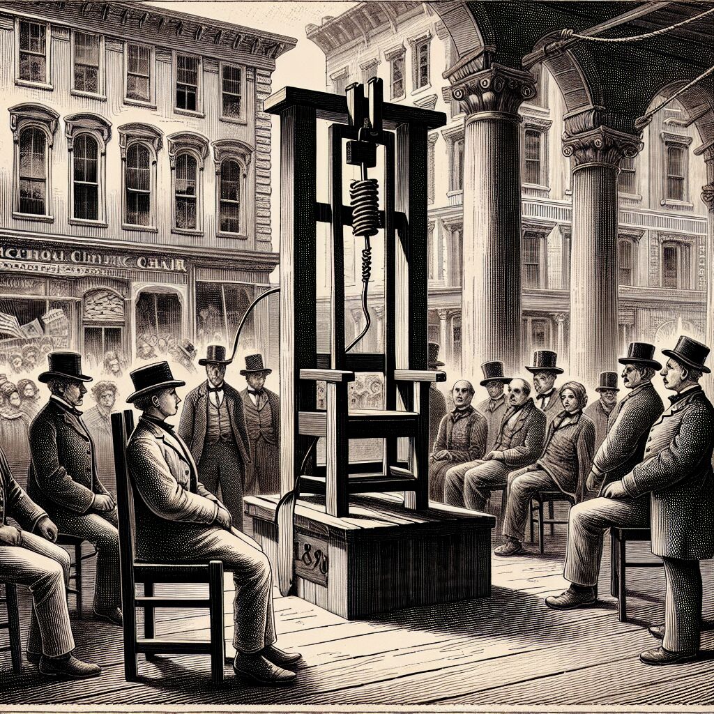 1890 - Eerste executie op de elektrische stoel