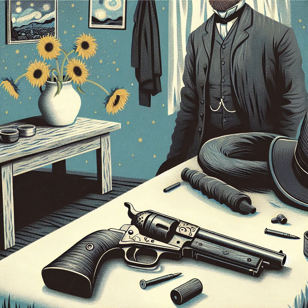 1890 Van Gogh schiet zichzelf neer