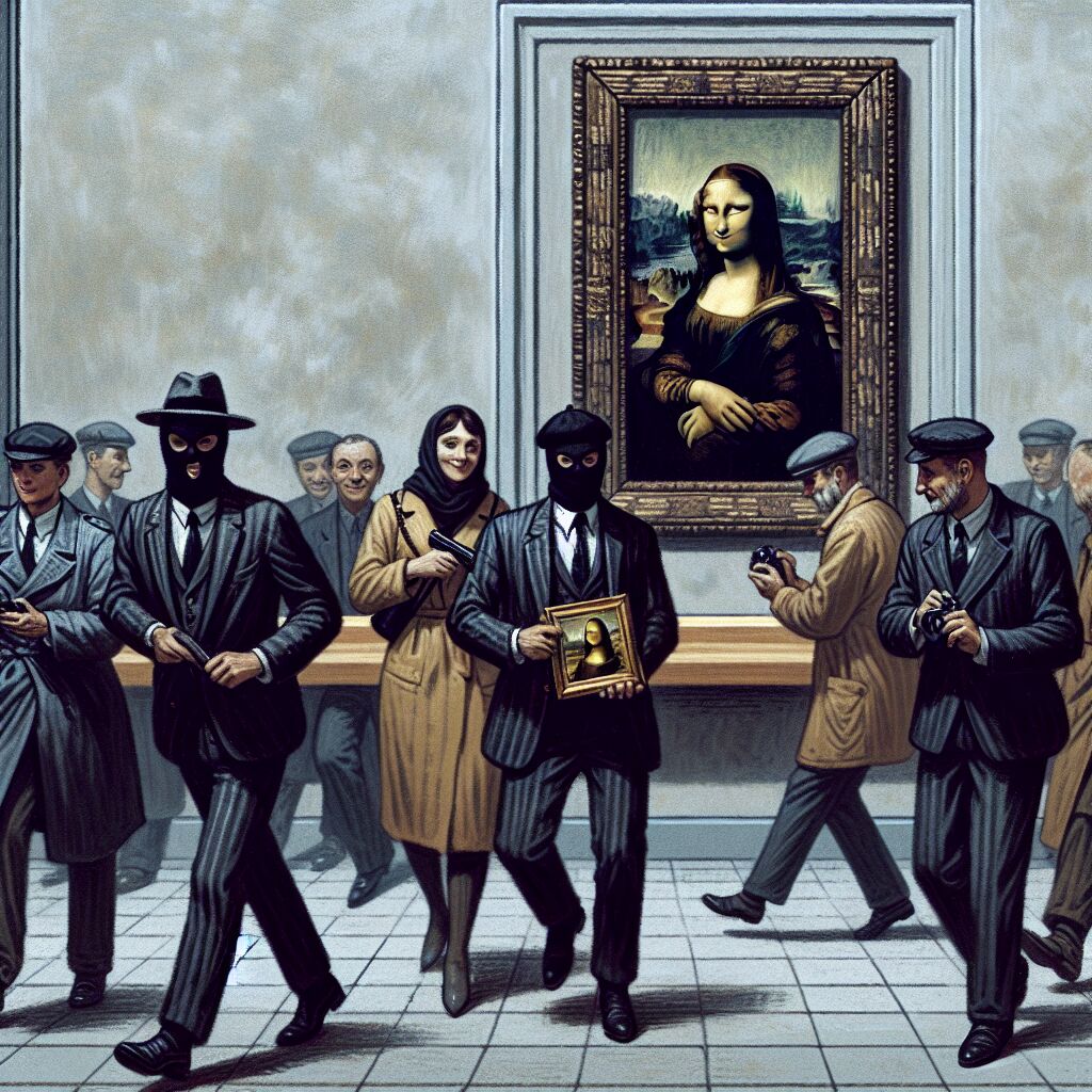 1911 Diefstal van de Mona Lisa