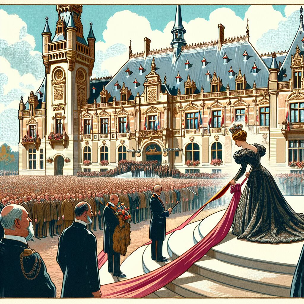 1913 - Opening van het Vredespaleis