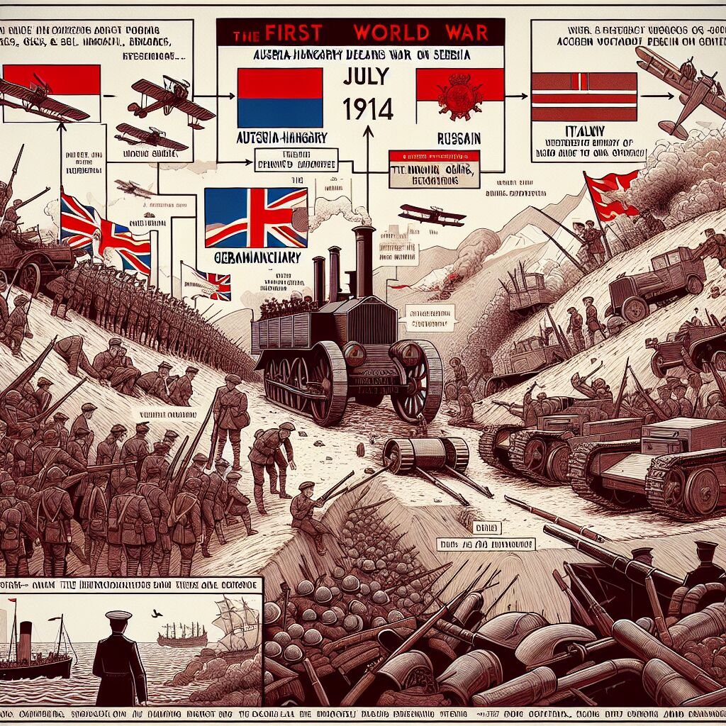 1914 - Begin van de Eerste Wereldoorlog