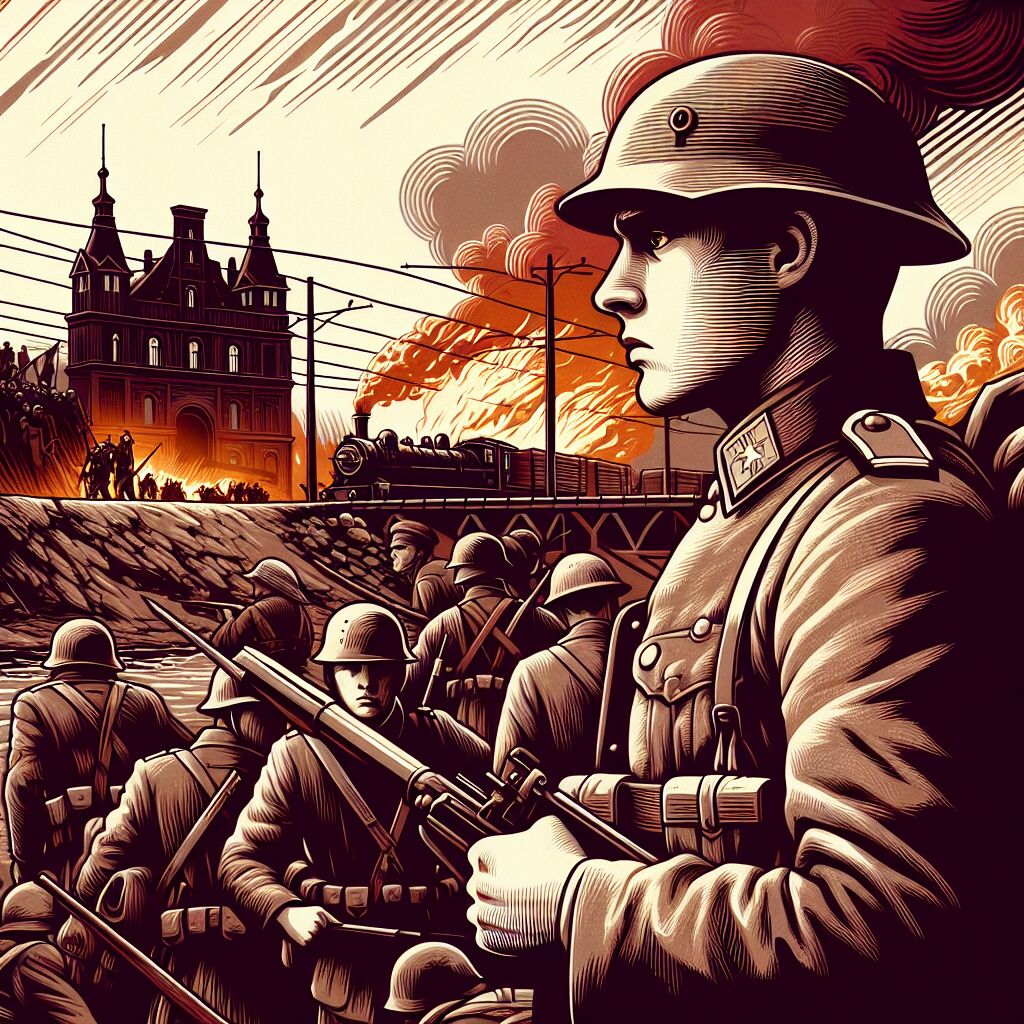 1914 - Duitsland bezet het neutrale Luxemburg