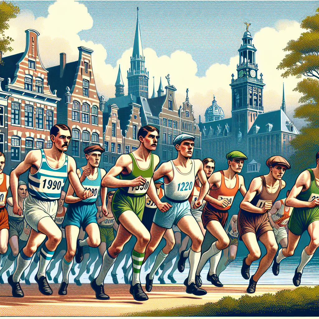 1928 - Eerste marathon van Amsterdam