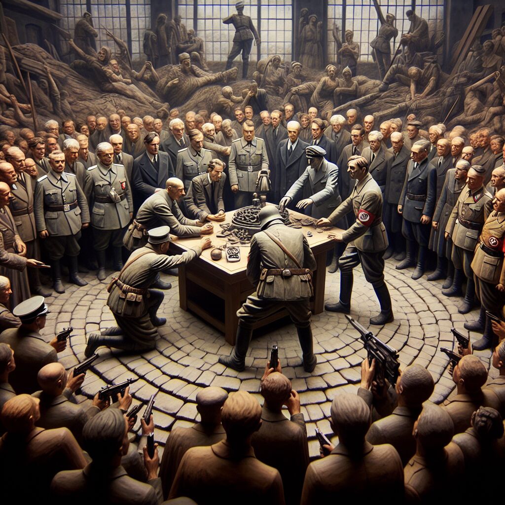 1933 Alle politieke partijen behalve de NSDAP verboden in Duitsland