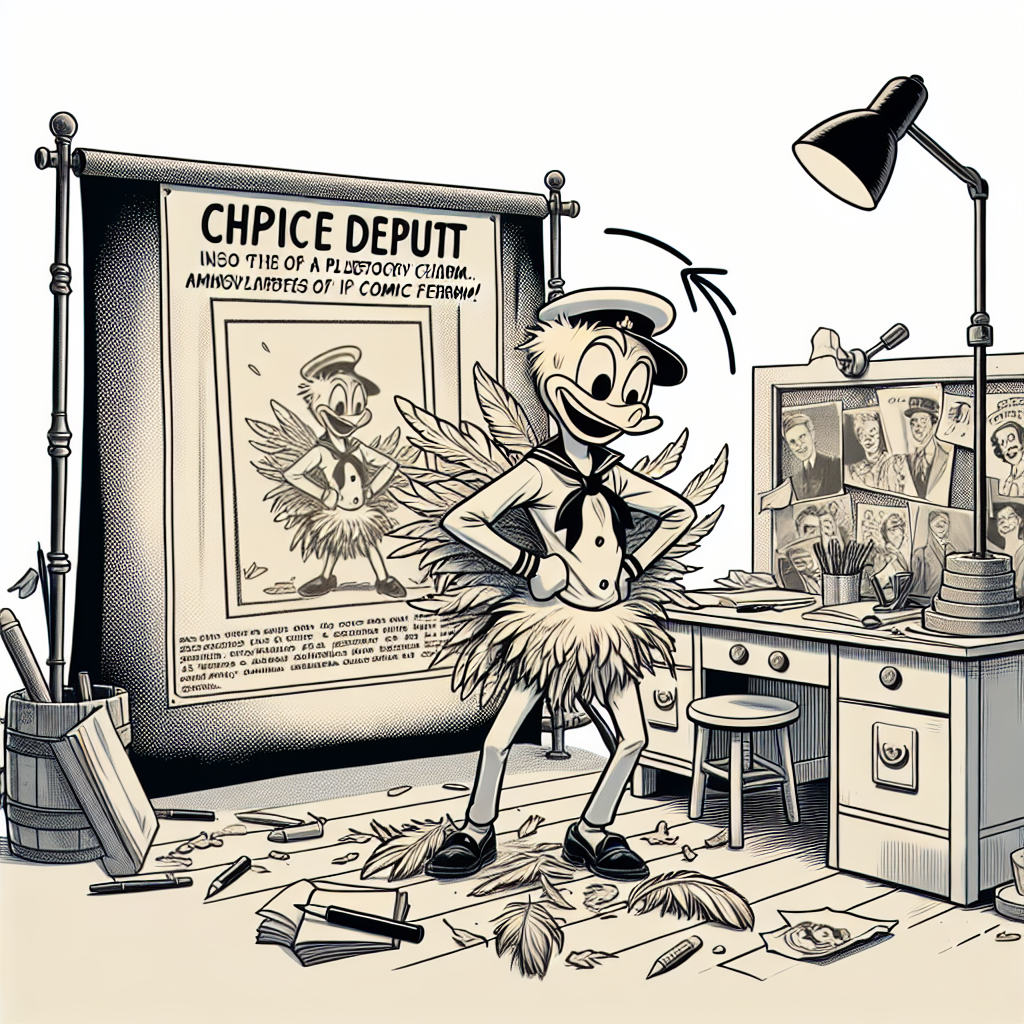 1936 - De eerste Donald Duck-strip