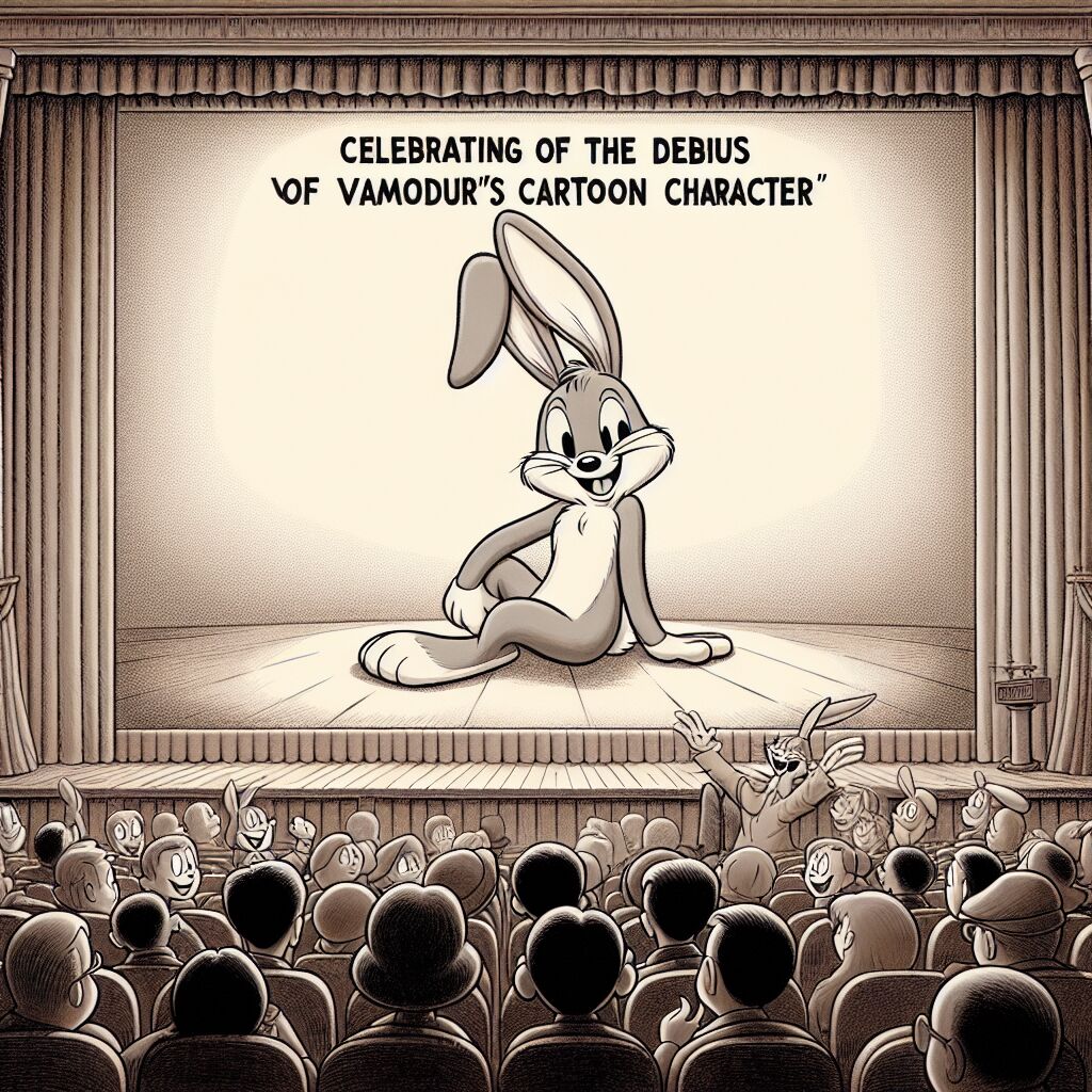 1940 Bugs Bunny verschijnt op het scherm