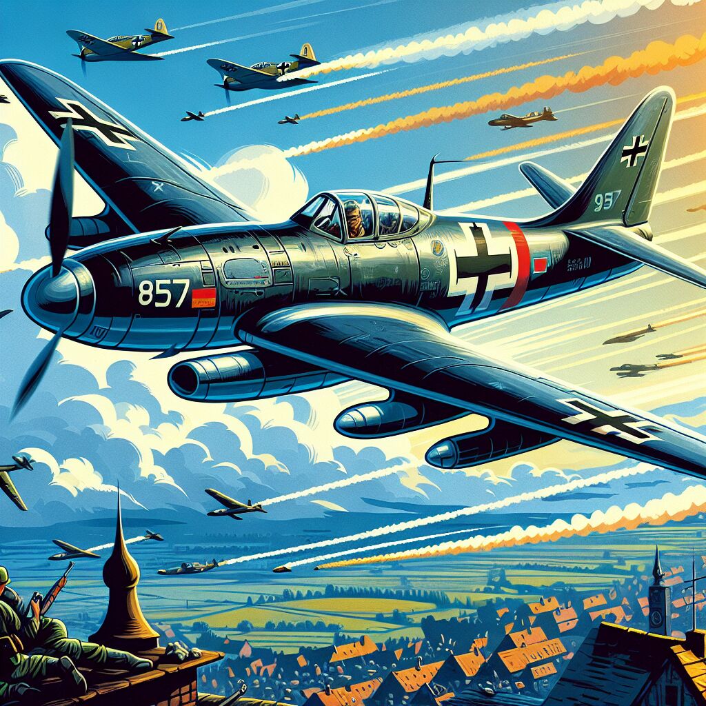 1942 Duitsland test 1e operationele straaljager