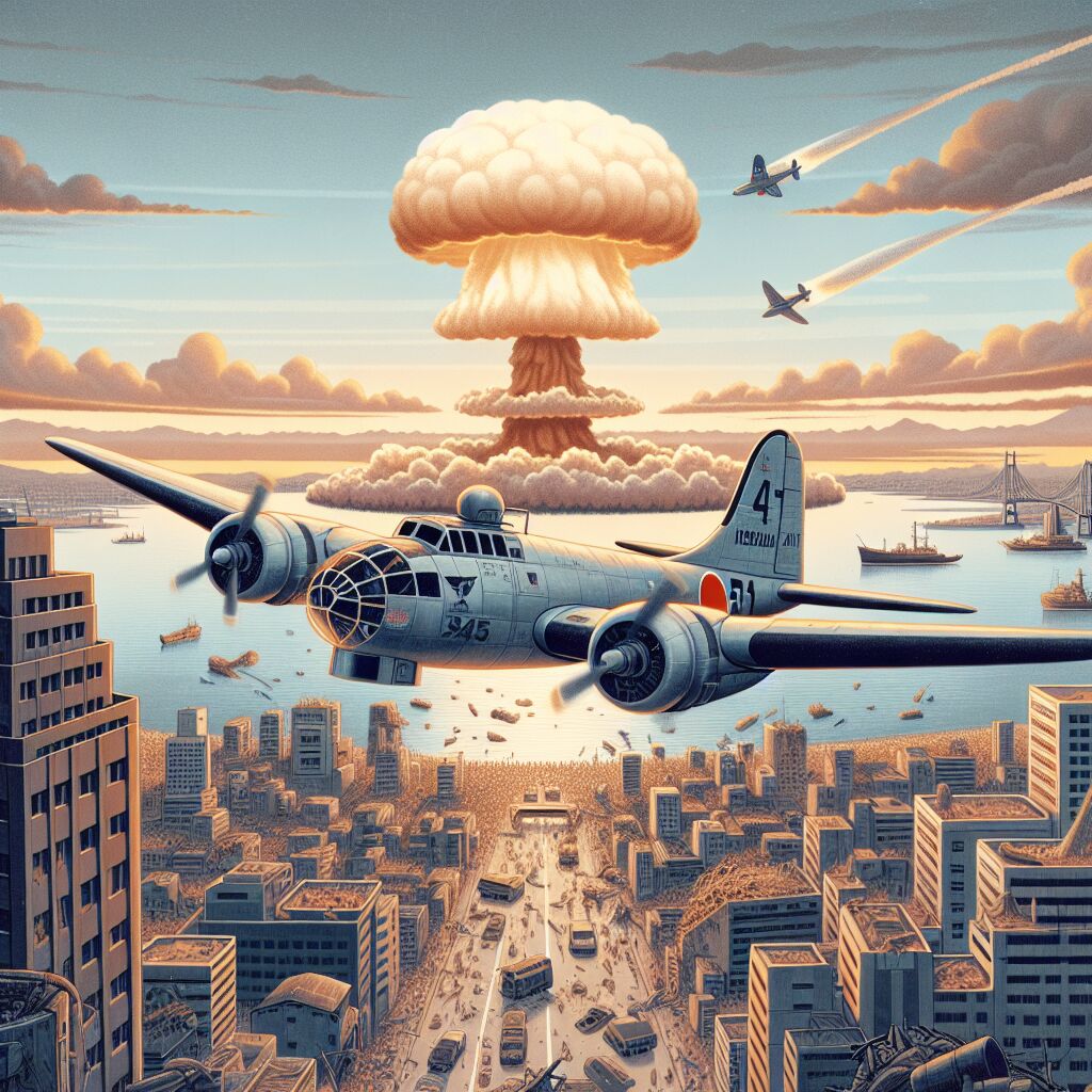 1945 - De atoombom op Hiroshima