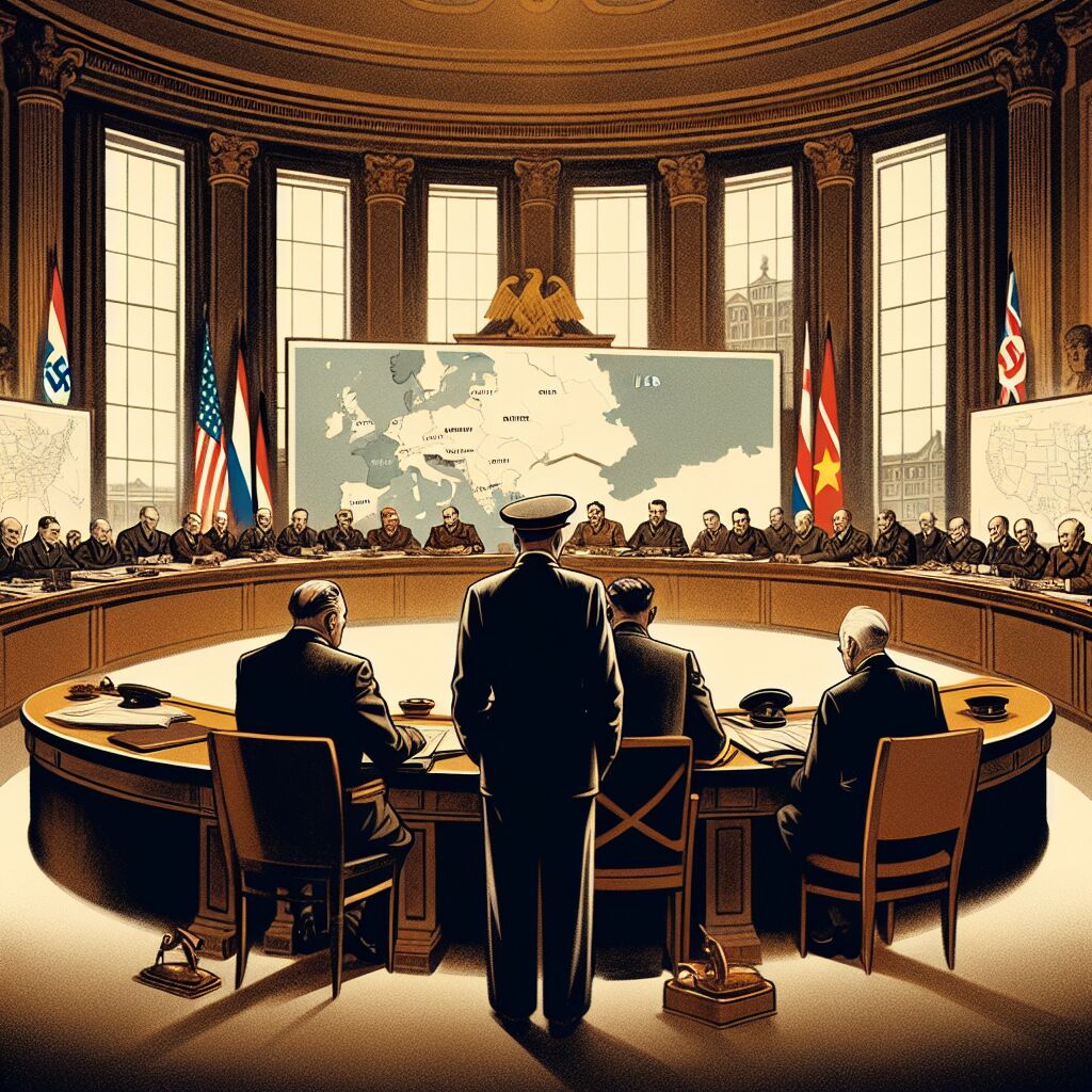 1945 - Slot van de Potsdamconferentie