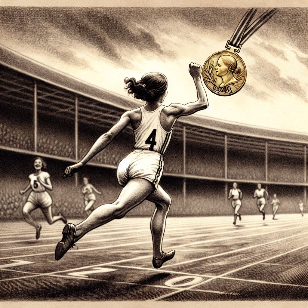 1948 - Vier keer goud voor Fanny Blankers-Koen op de Spelen