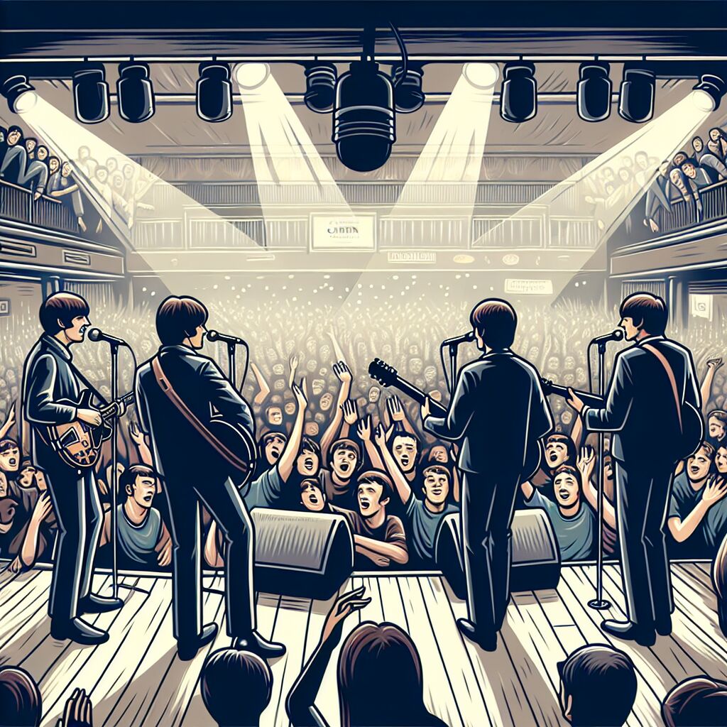 1961 - Eerste optreden van de Beatles als huisband in de Cavern Club