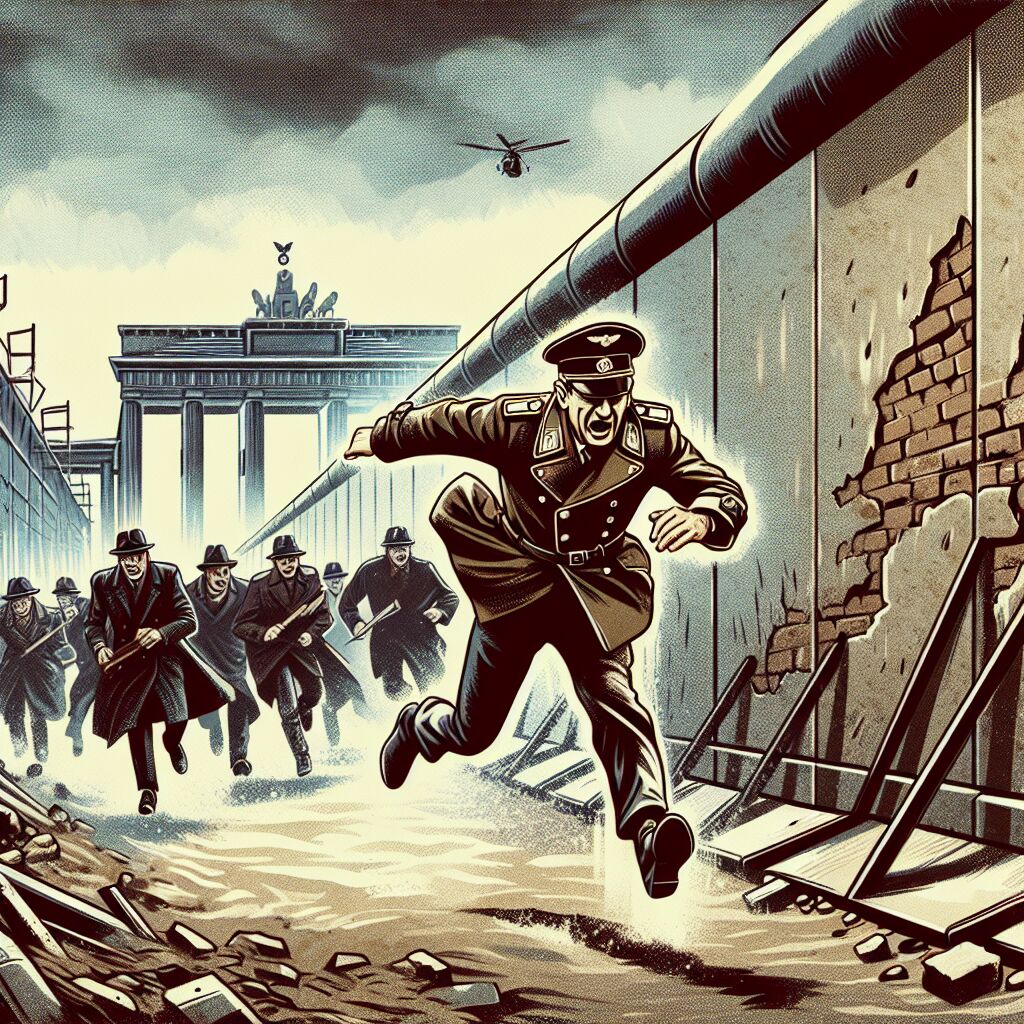 1961 Spectaculaire ontsnapping in Berlijn