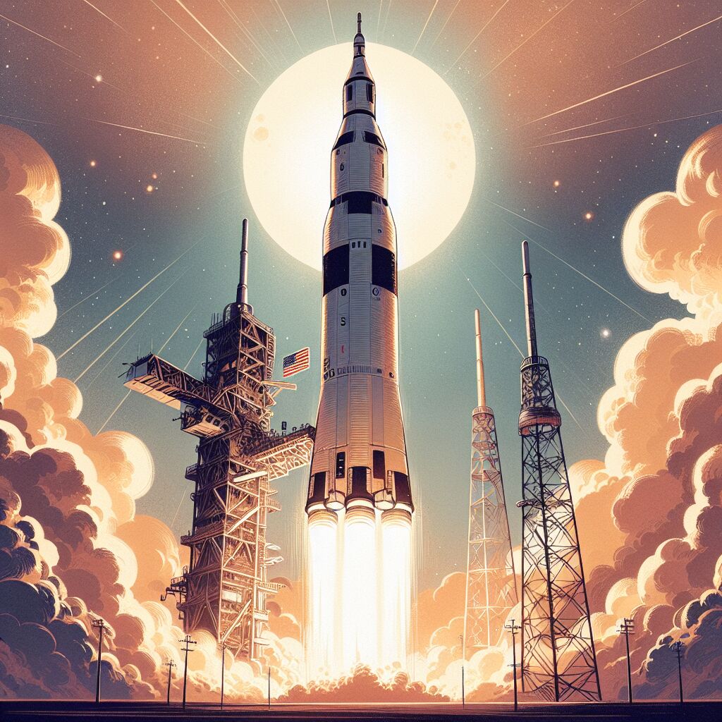 1965 Lancering van de Gemini 5