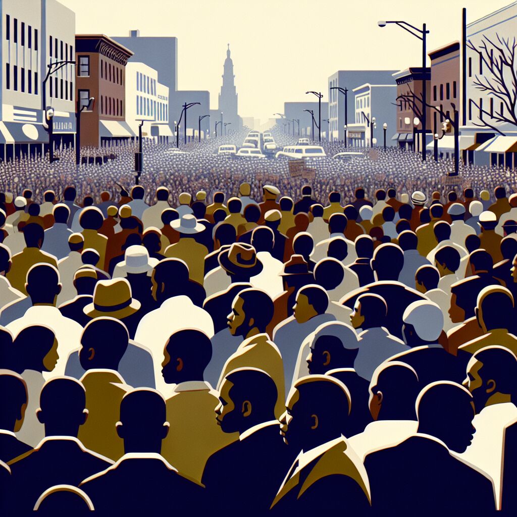 1967 Rassenrellen in Newark