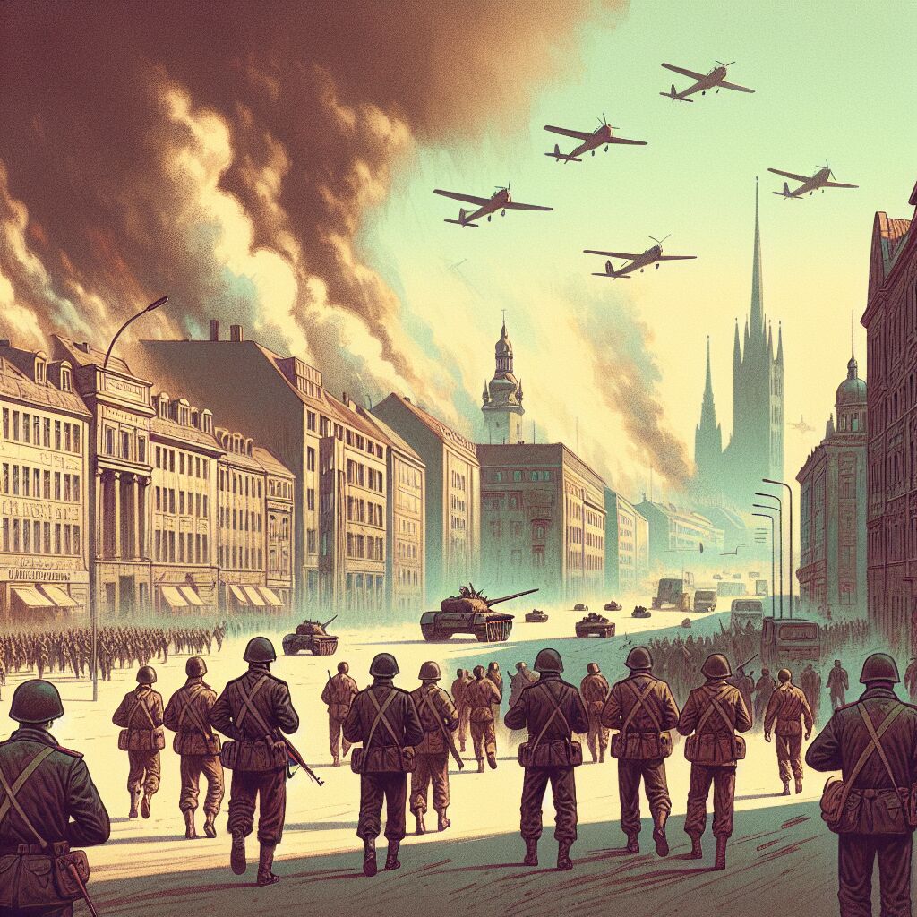 1968 - Inval van troepen in Tsjechoslowakije