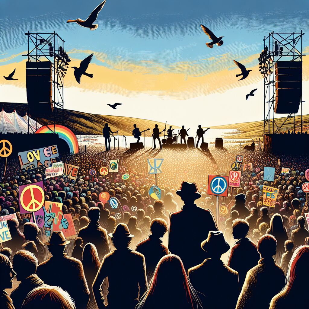 1970 - Isle of Wight Festival start