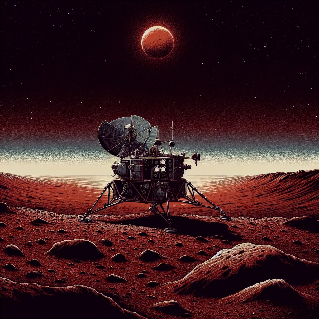 1976 Viking 1 landt op Mars