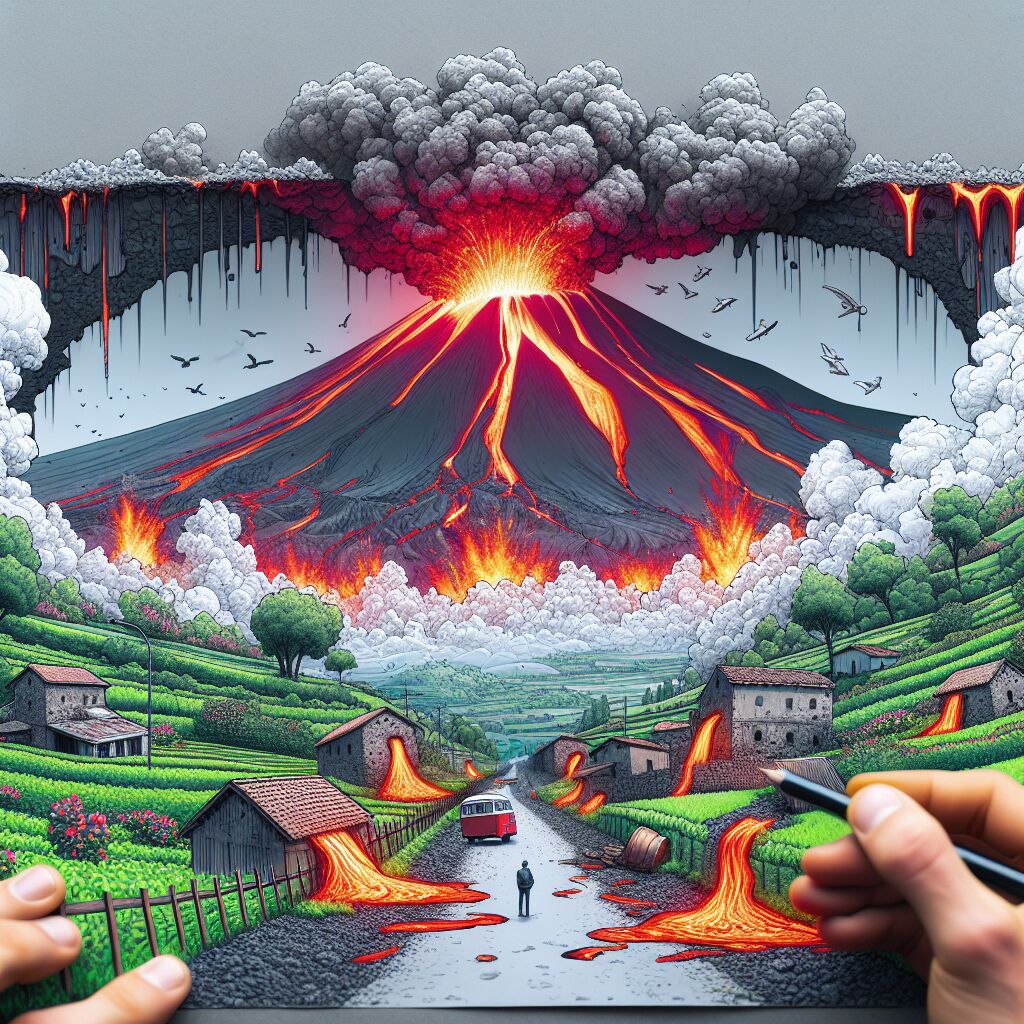 1979 - Eruptie van de vulkaan Etna