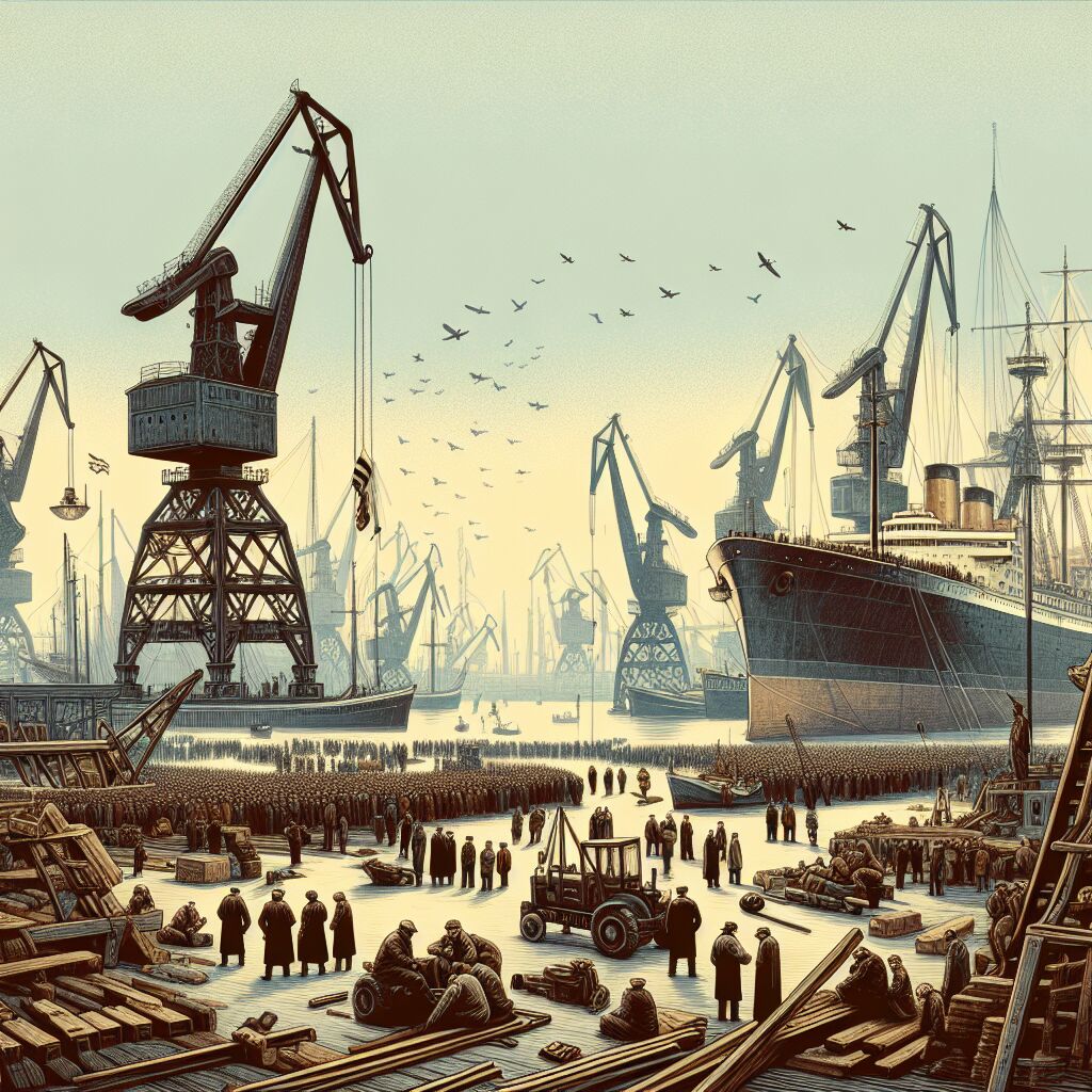 1980 - Staking op de Lenin-scheepswerf van Gdansk