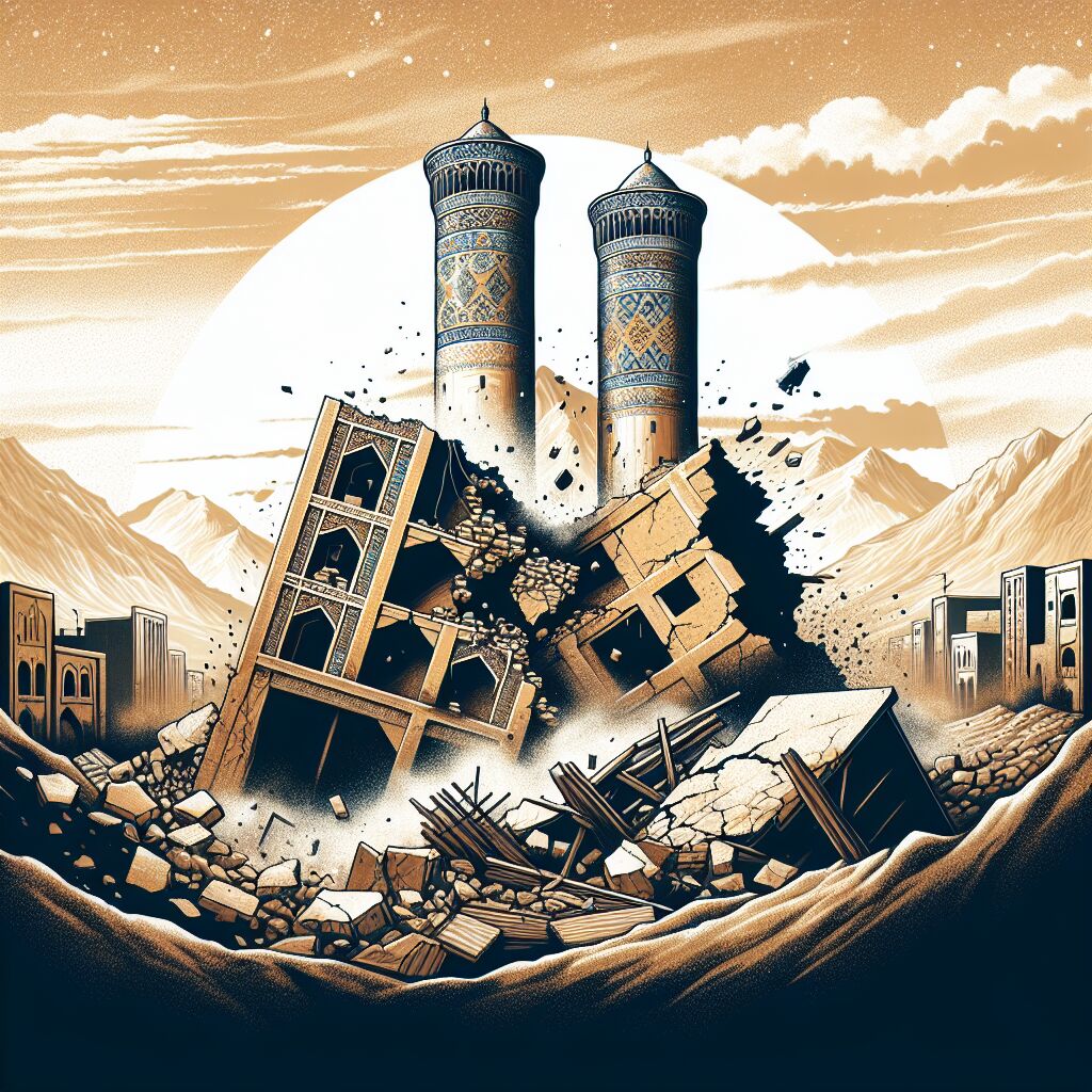 1981 - Aardbeving in Kerman, Iran