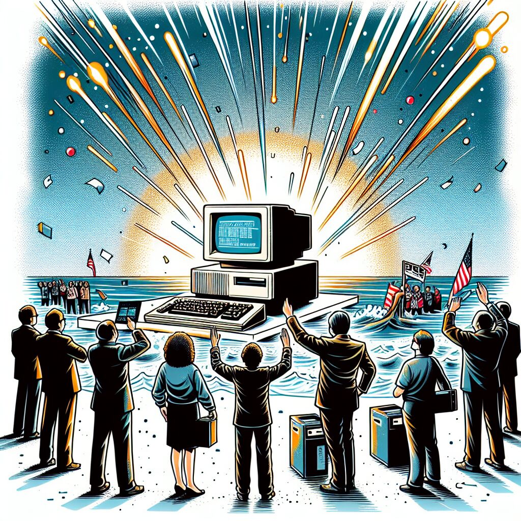 1981 - Lancering van de pc