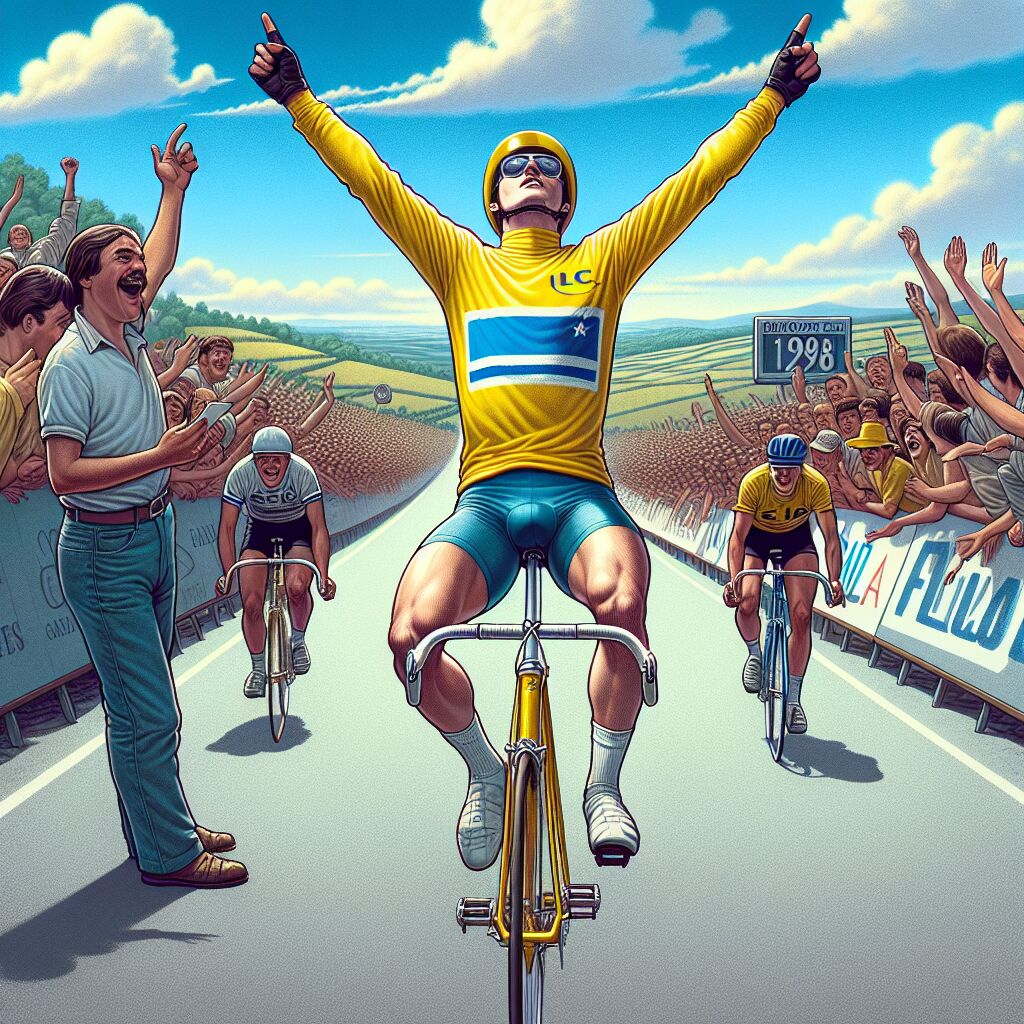 1987 - Stephen Roche wint de Ronde van Frankrijk