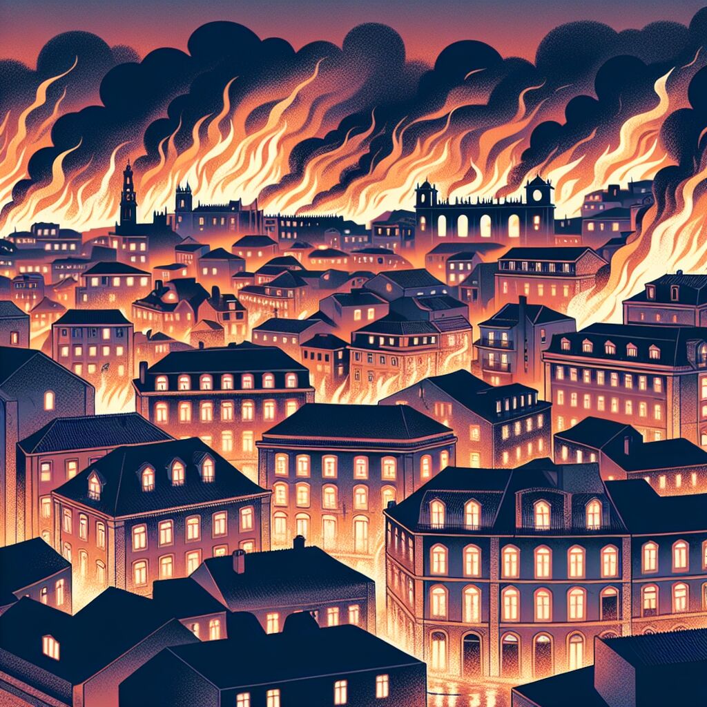 1988 - Grote brand in Lissabon