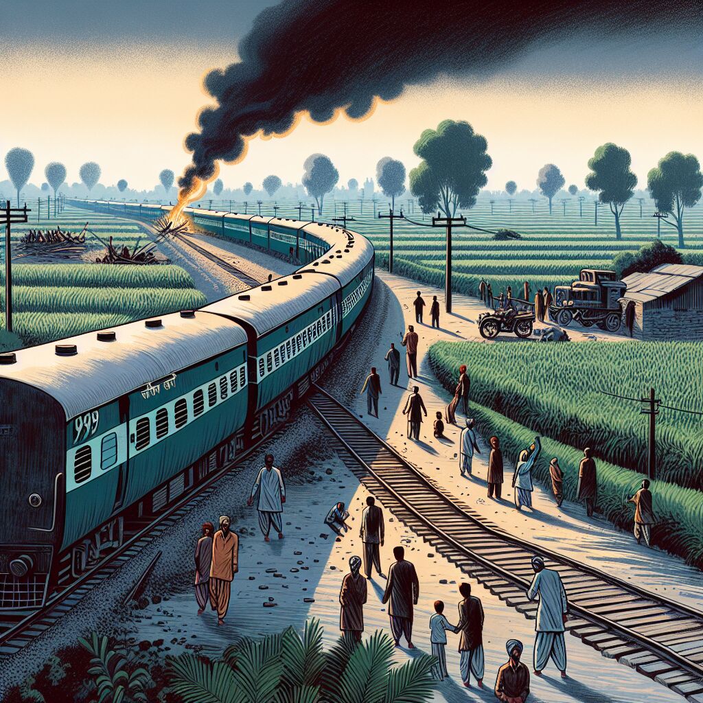 1989 - Extremistische sikhs overvallen trein in Punjab