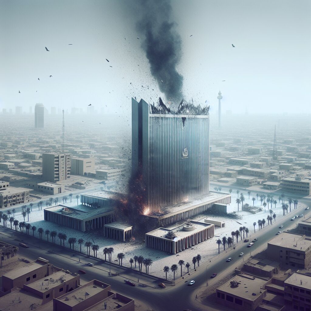 2003 - Bomaanslag in het VN-hoofdkwartier in Baghdad