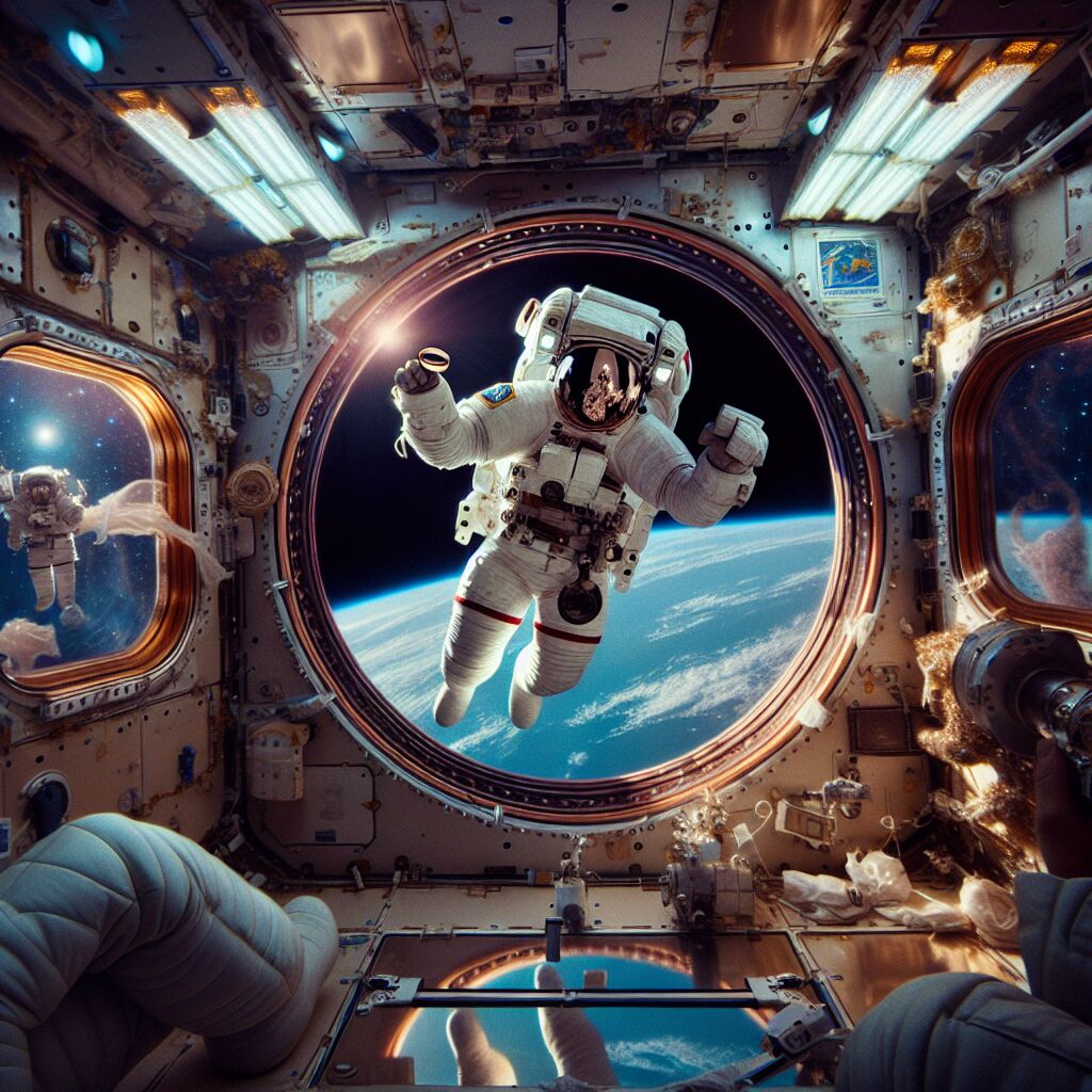 2003 - Het eerste huwelijk in de ruimte