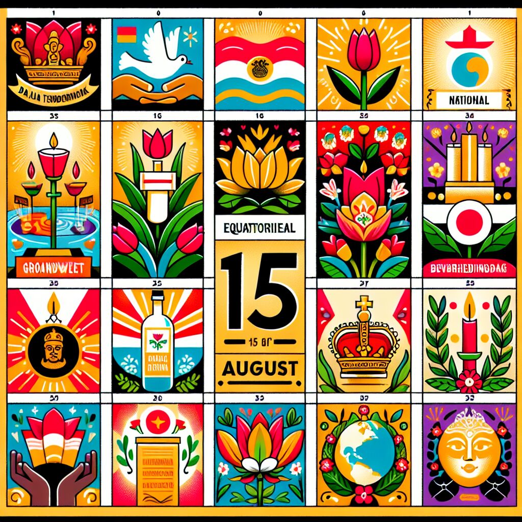 Feestdagen op 15 augustus