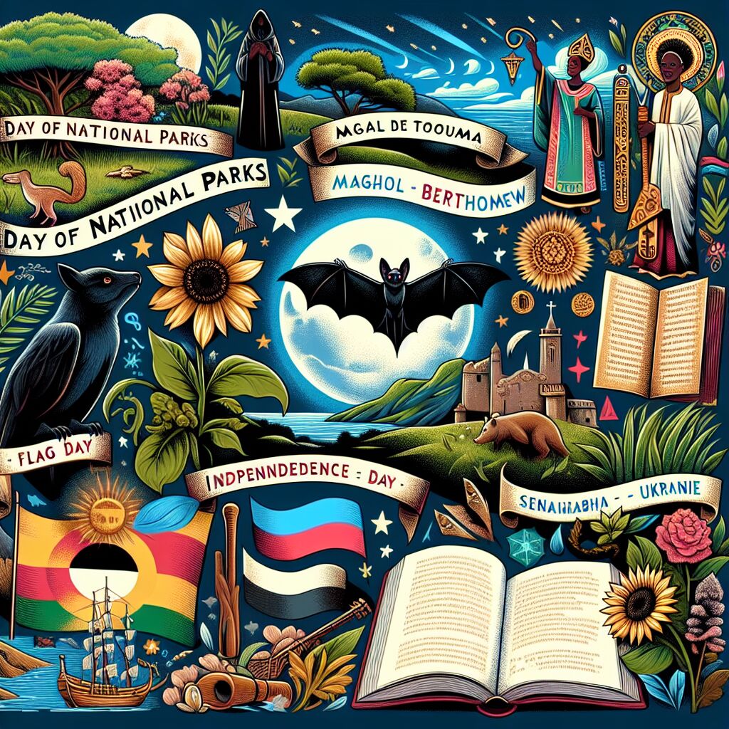 Feestdagen op 24 augustus